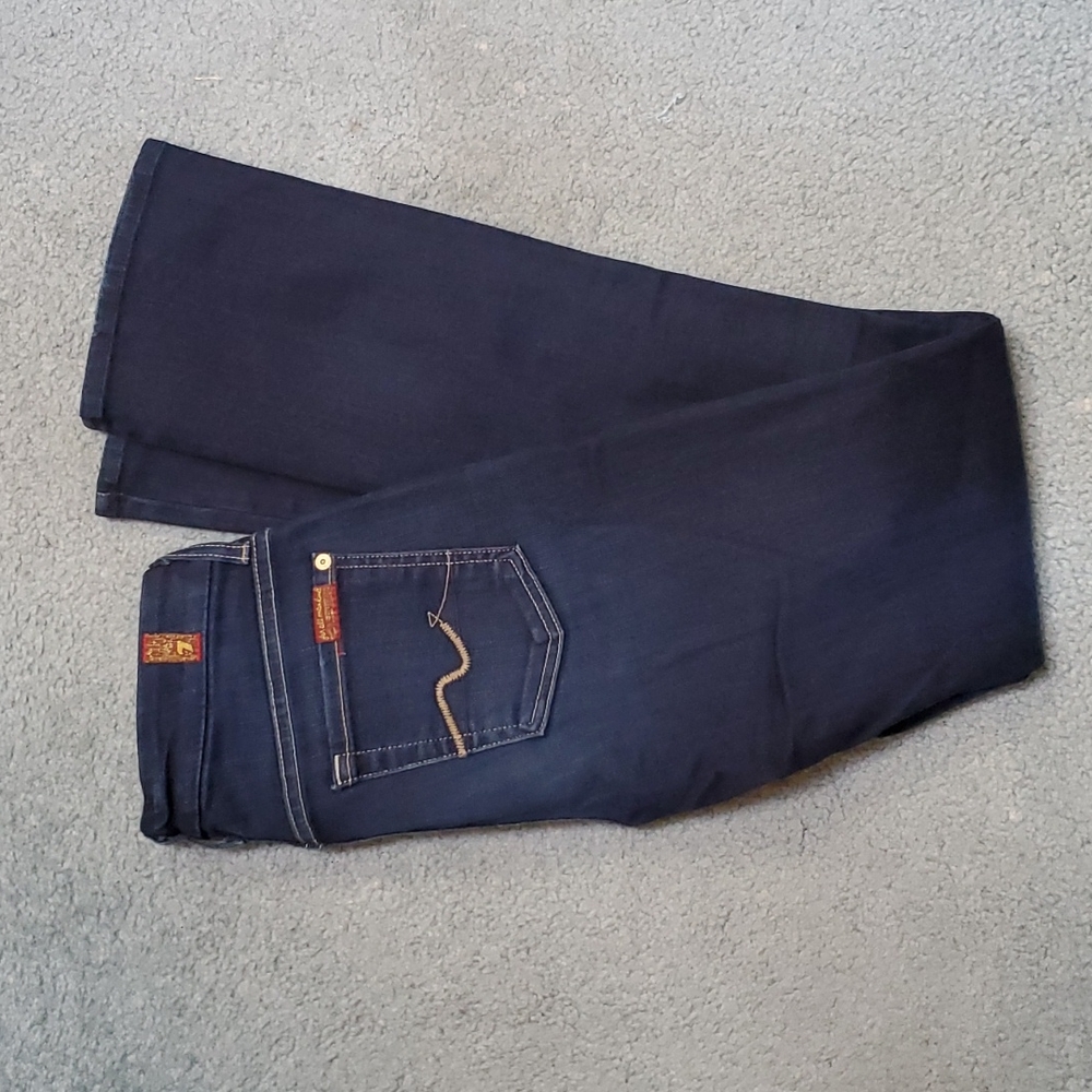 NWOT 7 For All Mankind Kimmie Straight Leg Jeans Size 25
